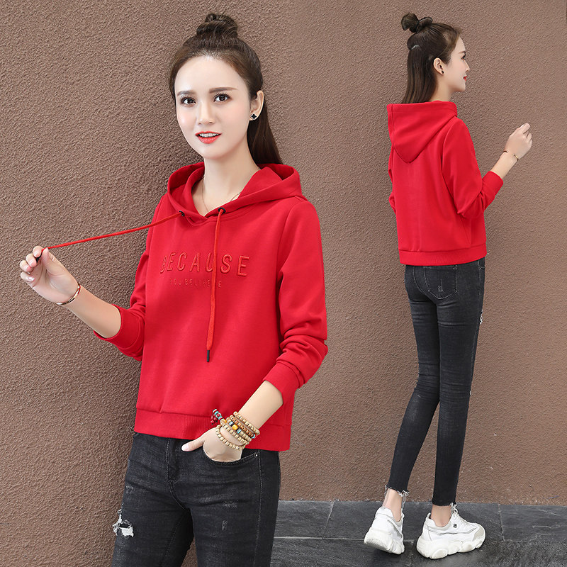 以纯官方旗舰店长袖女2020早秋卫衣 尚吻蔓卫衣/绒衫