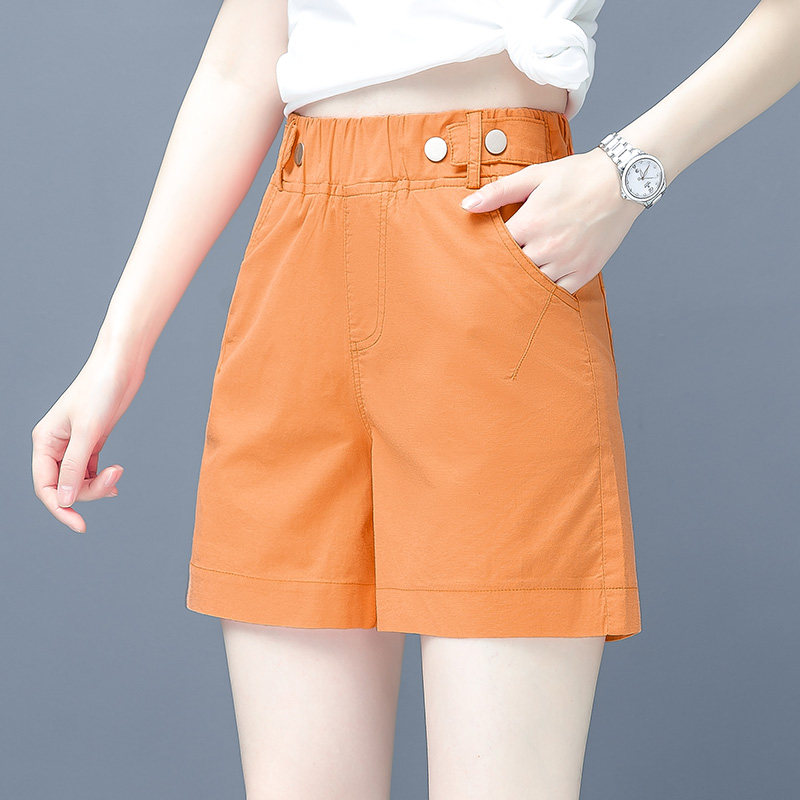 五分女宽松工装裤2020以纯阔腿裤 尚吻蔓休闲裤