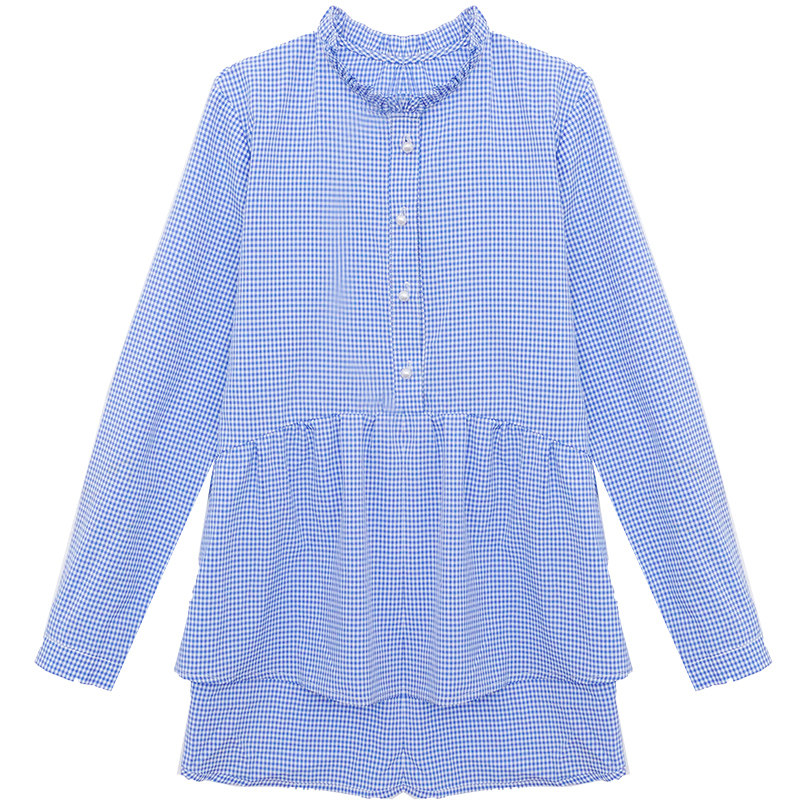 冷淡风女装高级感女秋冬款以纯衬衫 尚吻蔓衬衫