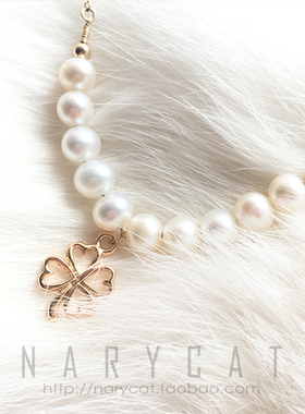 narycat手作风遮疤痕天然珍珠