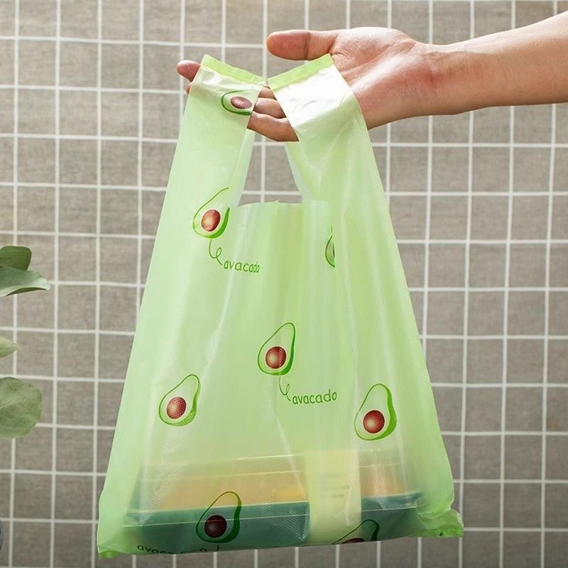 加厚牛油果手提背心式垃圾袋免撕厨房防蚊虫塑料袋学生宿舍垃圾袋,淘宝优惠券,粉丝福利购,淘宝优惠卷