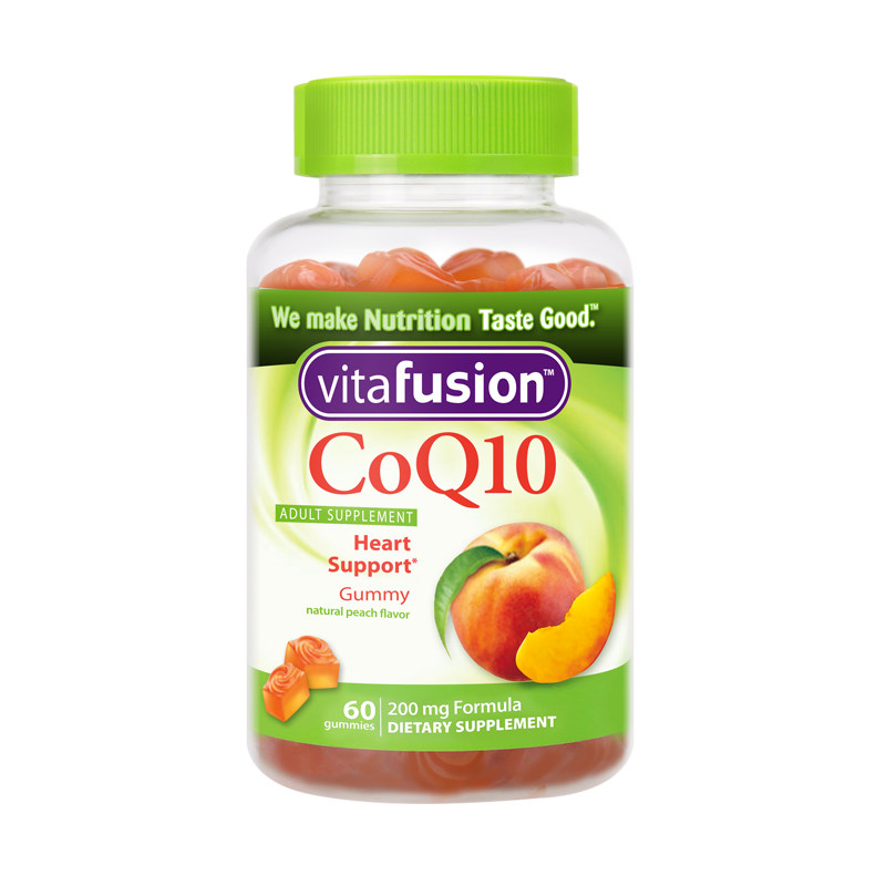 vitafusion美国进口辅酶素q10软糖 俊辰海外辅酶Q10
