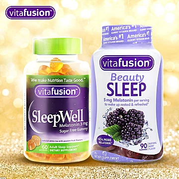 vitafusion美国褪黑素睡眠糖