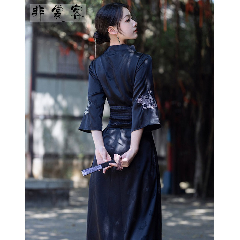 古风改良版魏晋风汉服春夏穿连衣裙 feichangke非裳客汉服