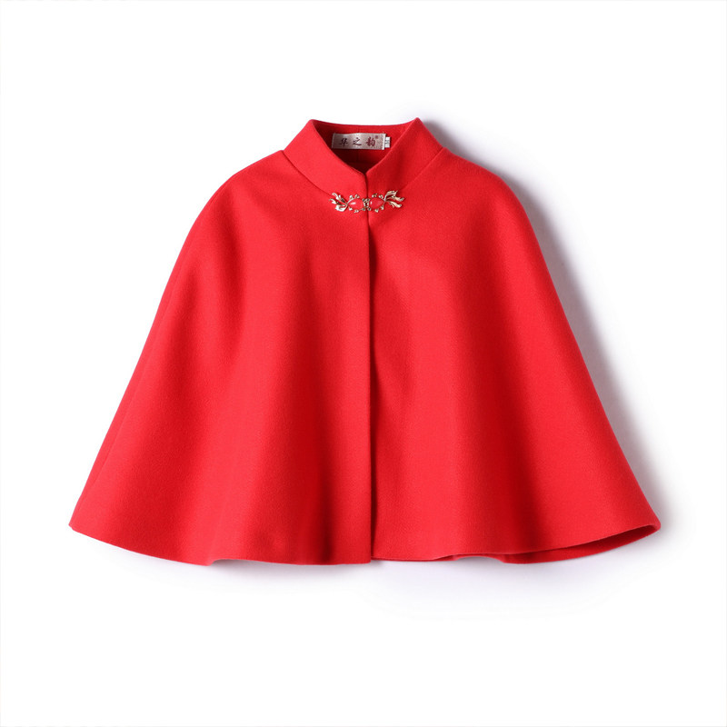 改良版女秋冬款新款优雅复古披肩 feichangke非裳客汉服