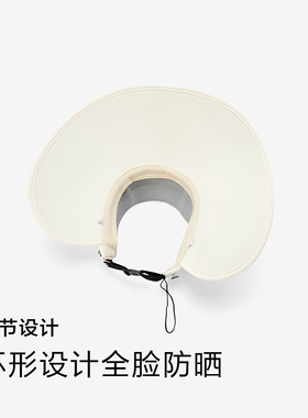 森马UPF50+女款显脸小空顶帽