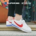 Giày siêu sang Nike Classic Cortez Agan dành cho nữ màu đỏ trắng cổ điển 807471-103 - Giày chạy bộ