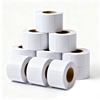 Coated paper label paper carbon ribbon printing label