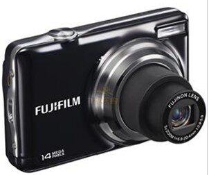FUJIFILM 富士 JV310 数码相机 1400像素 2.7英寸 3倍光变 黑色 - 图1