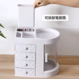 星优 Косметическая коробка для хранения, помада для ухода за кожей, вместительный и большой настольный туалетный столик