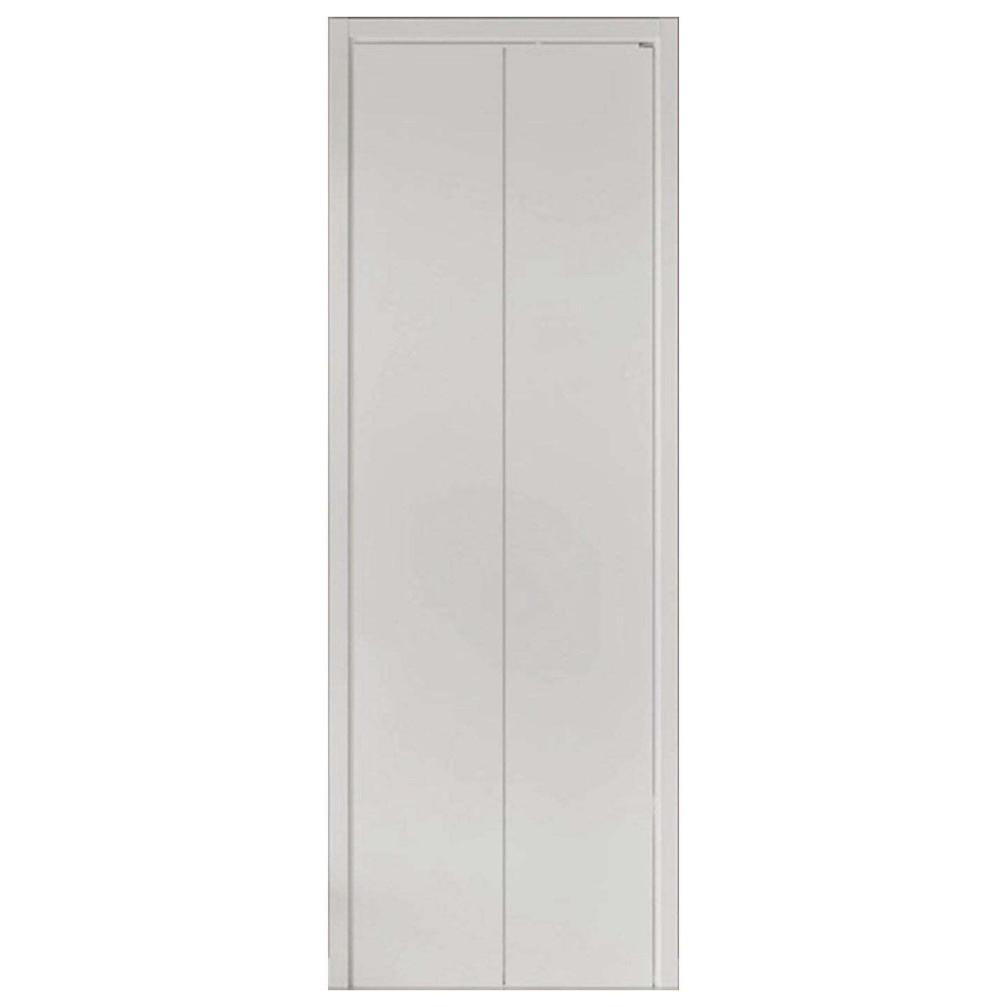 180度90度平折门实木卧室门室内免漆烤漆实木镜面房门三七折叠门 - 图3