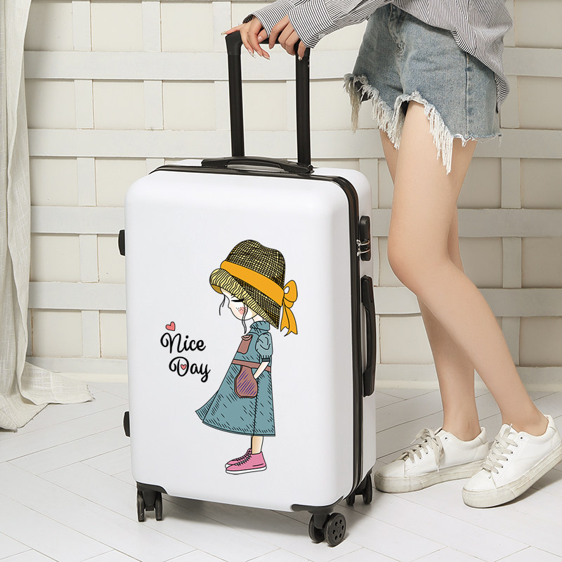 女学生可爱24寸26韩版小清新密码箱 tup旅行箱