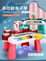 Childrens electronic violin toy beginners can play the piano rotating Trojan Horse Puzzle 2 Male Girl Birthday 5