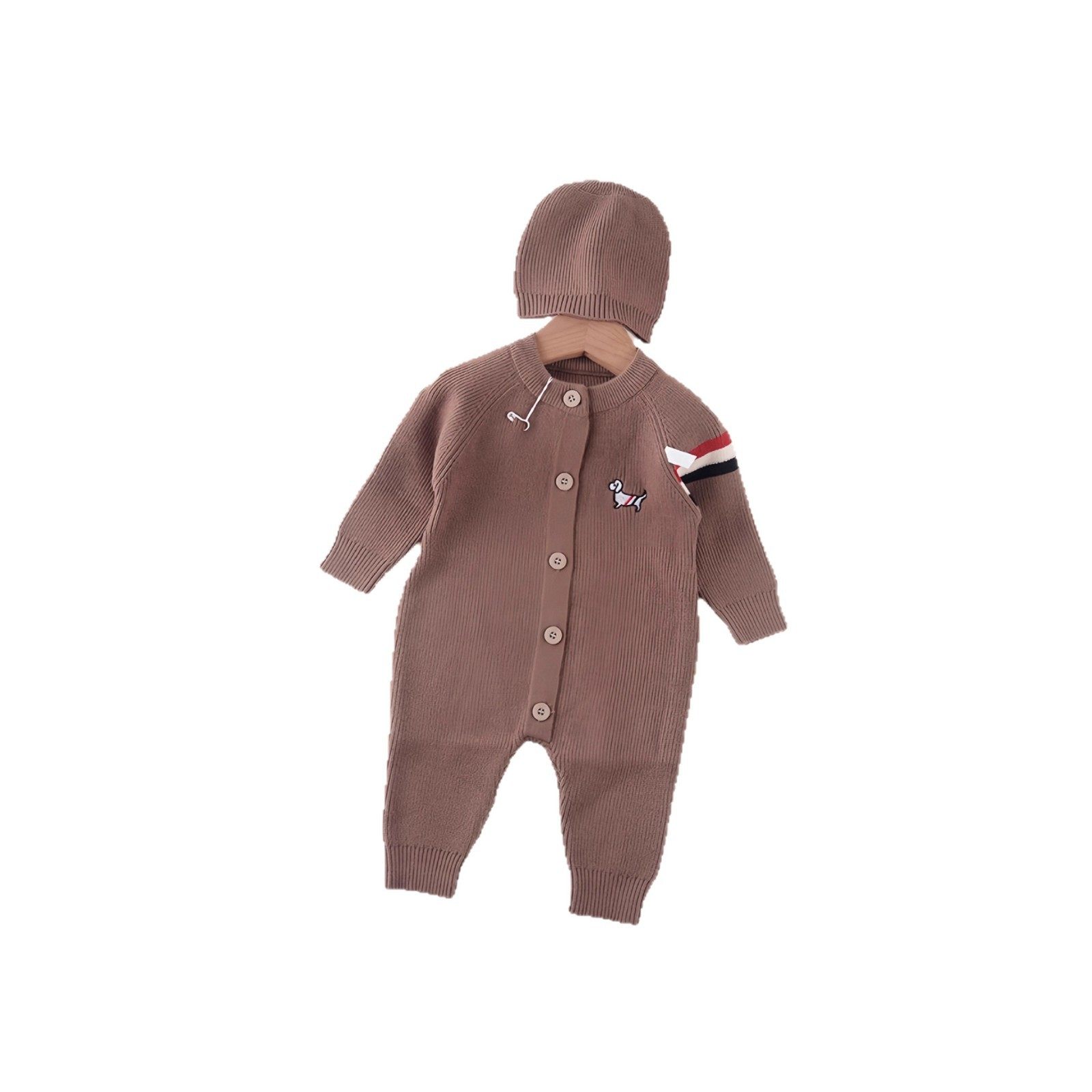 2025婴儿连体衣连帽子针织衫爬服哈衣男女童毛衣外出服针织衫毛衣,淘宝优惠券,粉丝福利购,淘宝优惠卷