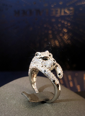 豹子头锆石戒指2023新款