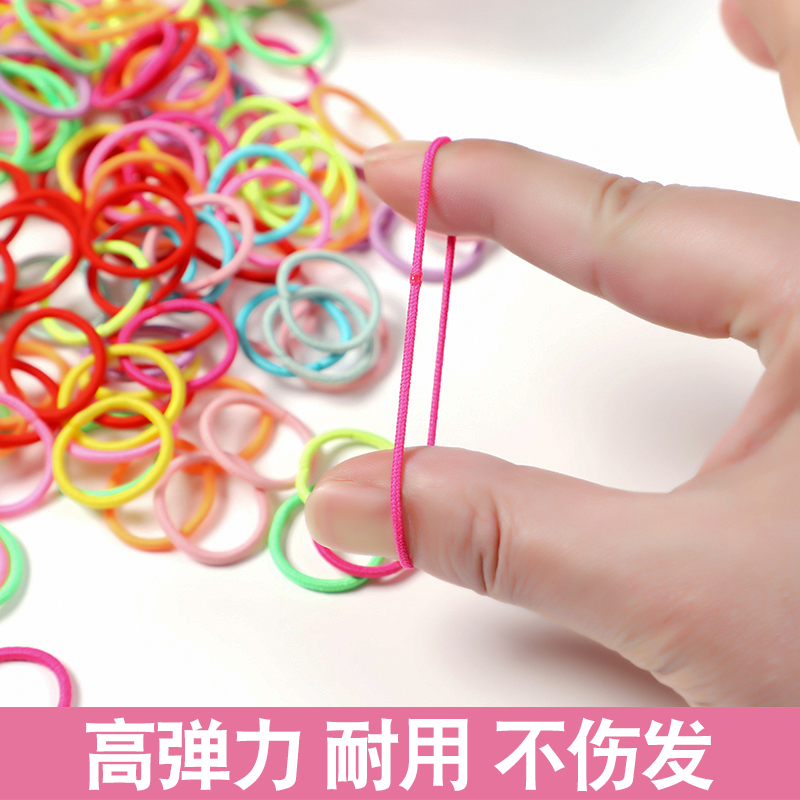 宝宝皮筋婴儿不伤发弹姓好头绳女发饰扎小啾啾小号橡皮筋儿童发圈 宝宝皮筋婴儿不伤发弹姓好头绳女发饰扎小啾啾小号橡皮筋儿童发圈