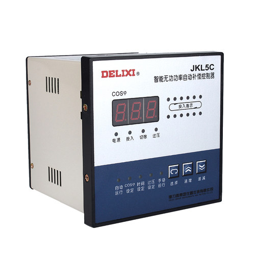 德力西 智能无功功率自动补偿控制器 JKL5C-12 回路 380V 数显式 - 图3