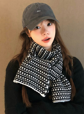 围巾女款2026新款冬季学生高级感