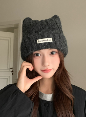 帽子女款2026新款冬季学生高级感