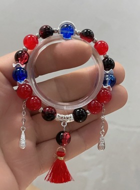 学生琉璃手链魔道祖师蓝忘机印象衍生手链女生高级串珠手链礼物