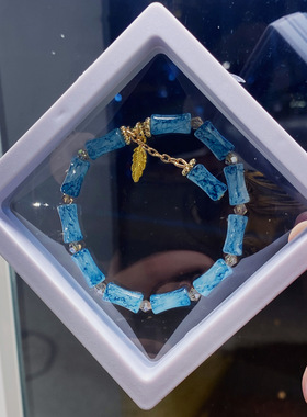 新款竹节小众琉璃民族风女生