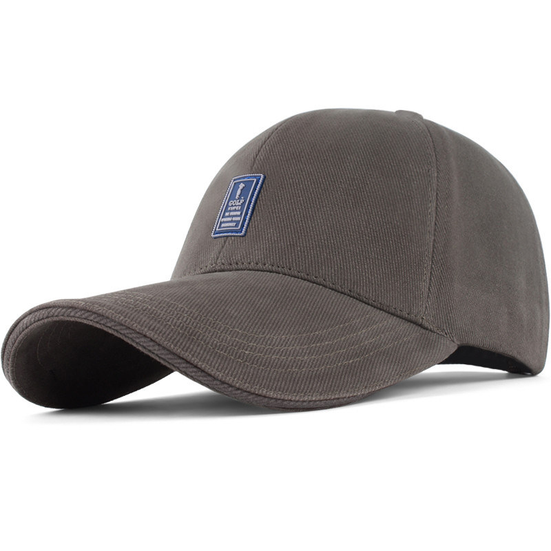 帽子男士春秋棒球帽休闲硬顶太阳帽户外防晒遮阳帽瓜皮帽男鸭舌帽