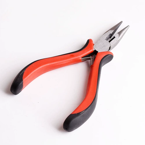 Маленькие медные плоскогубцы с игольчатыми наконечниками, ювелирное украшение, аксессуар, DIY