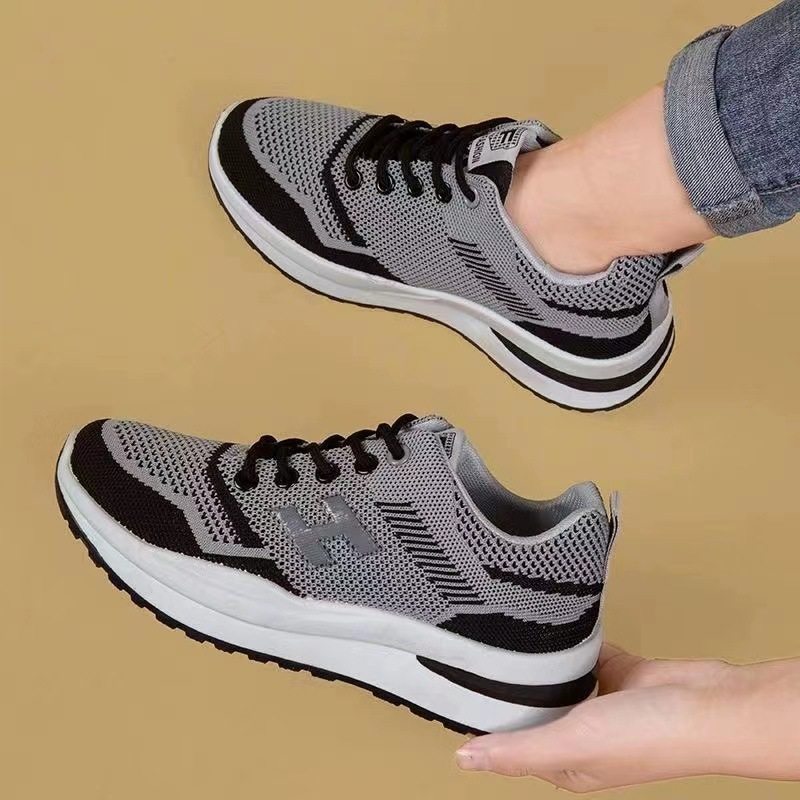 运动鞋女款秋季2025新款飞织女鞋跑步减震轻便休闲旅游鞋女登山鞋,淘宝优惠券,粉丝福利购,淘宝优惠卷