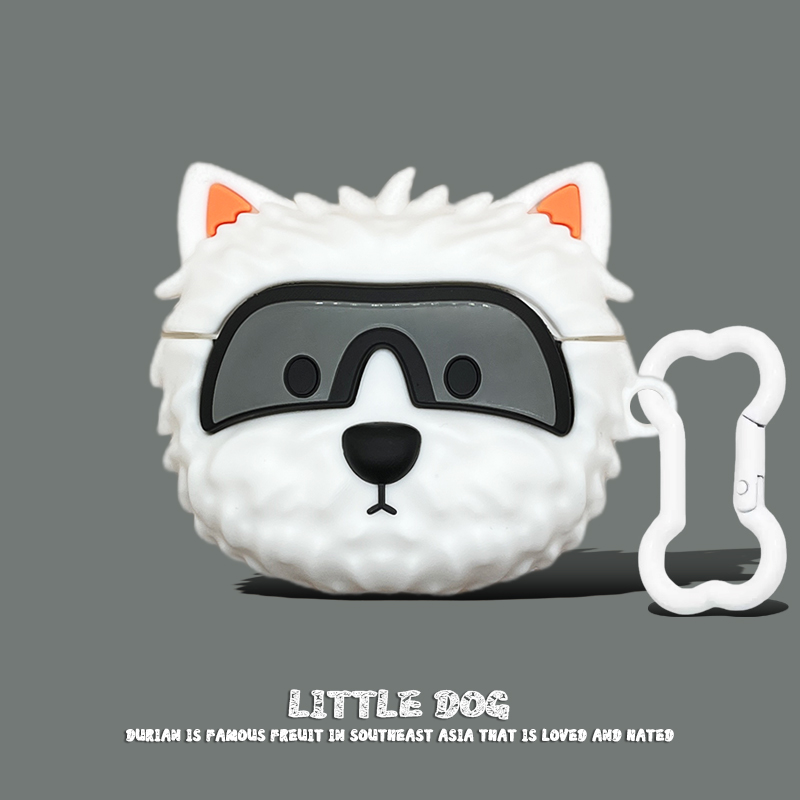 适用华为freebuds6i保护套freeclip2保护壳freebudspro4无线蓝牙耳机套Freebus7i盒5可爱pro3硅胶se2云朵kt猫 - 图3