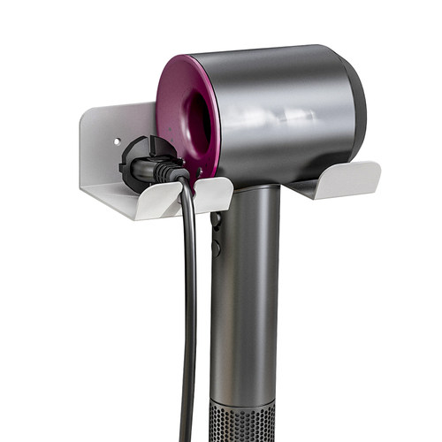 适用戴森吹风机置物架免打孔家用壁挂电风筒架子浴室收纳挂架神器 - 图3