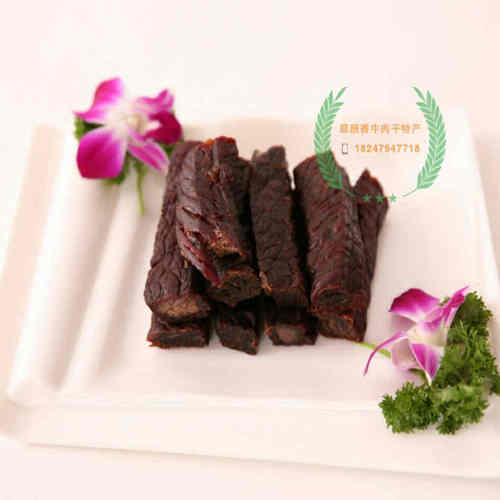 内蒙古正宗牛肉干果木现烤牛肉干 - 图1