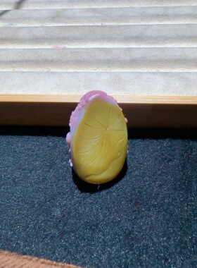 天然盐源玛瑙精工俏色巧雕喜上眉梢吊坠