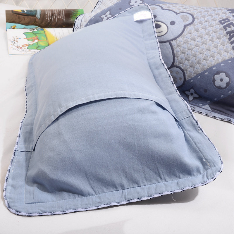 适合30x50儿童乳胶枕用的枕套纯棉纱布厚35x55中童学生婴童枕头套,淘宝优惠券,粉丝福利购,淘宝优惠卷