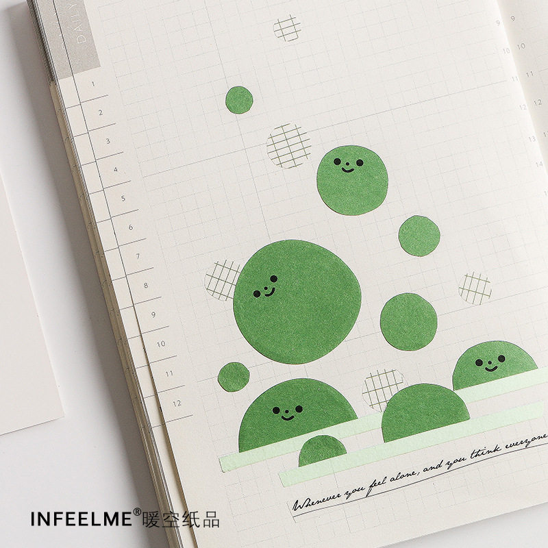 糖豆生物卡通便利贴可爱韩国ins高颜值小清新有粘性便签可N次贴,淘宝优惠券,粉丝福利购,淘宝优惠卷