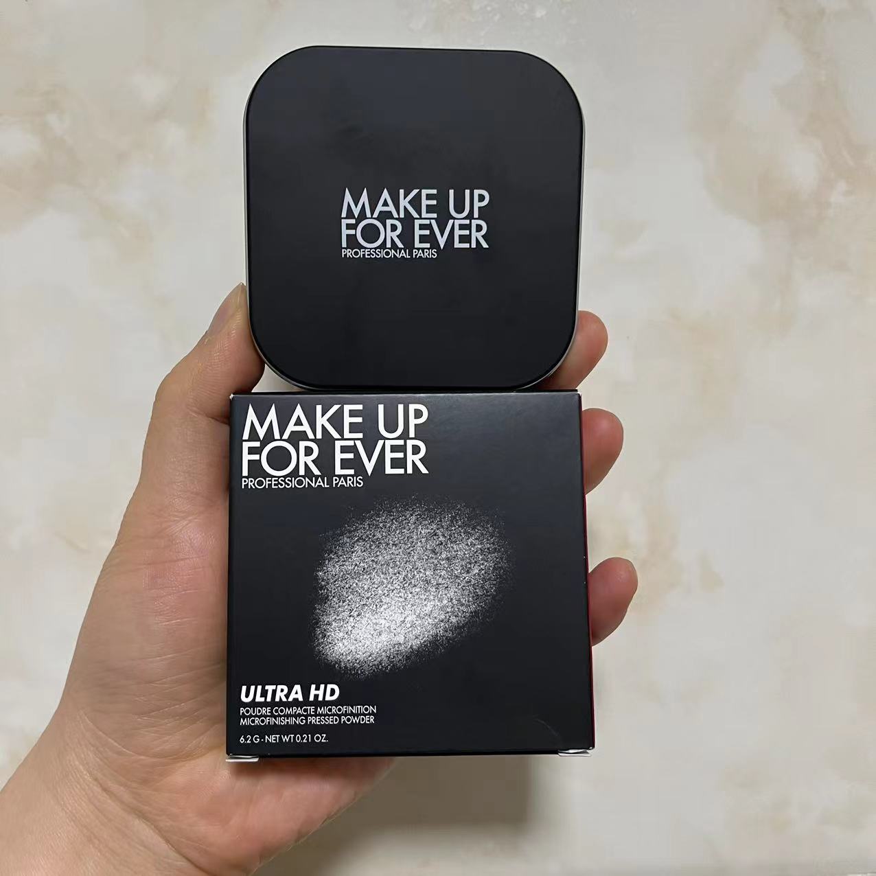 现货 makeupforever浮生若梦玫珂菲muf HD高清蜜粉饼定妆控油散粉-图1