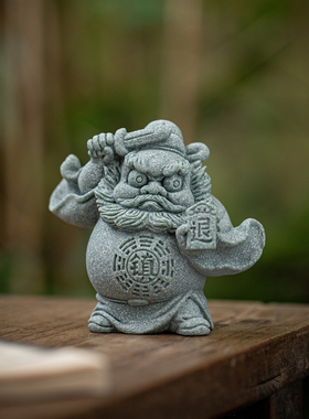 创意钟馗诸邪退散镇宅摆件装饰品