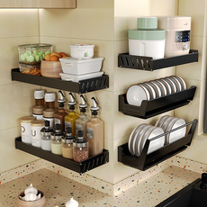 Сушилка 碗盘收纳架沥水架厨房置物架免打孔壁挂式碗架晾放碗碟小型盘子架