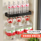 Kitchen shelf wall-mounted hole-free