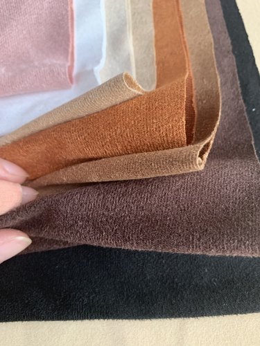 手工DIY布料 仿麂皮绒布 薄布料娃衣 玩偶耳朵布 翅膀布 很薄垂坠 - 图3