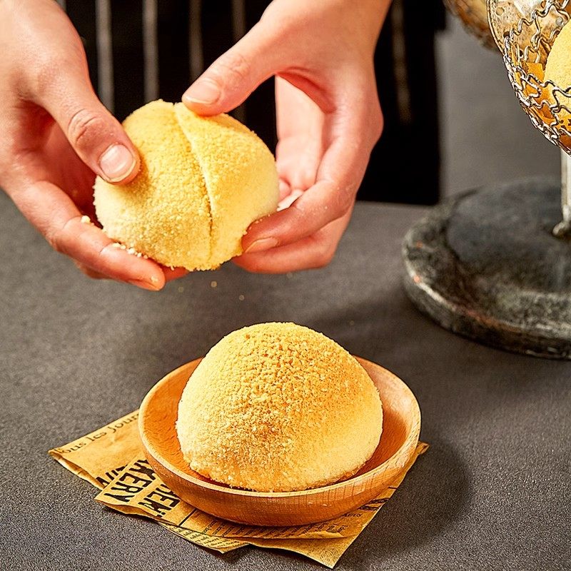 避风塘酥皮叉烧包140g早餐面包包点酥脆掉渣肉包酥皮蒸包肉美汁香,淘宝优惠券,粉丝福利购,淘宝优惠卷