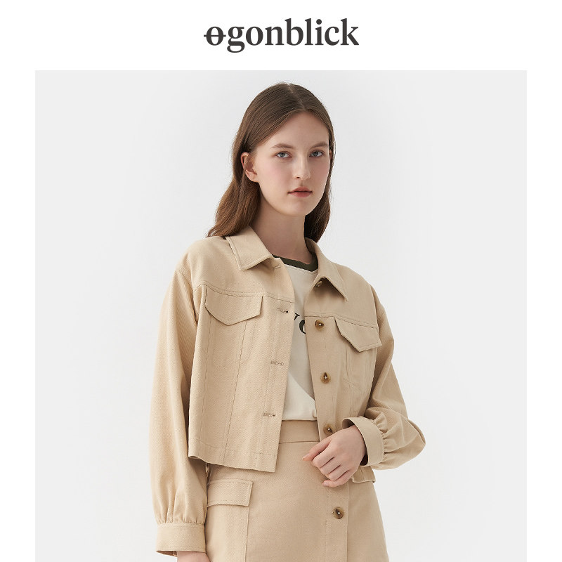 北欧时刻短外套2021秋季新款半身裙 gonblick北欧时刻短外套