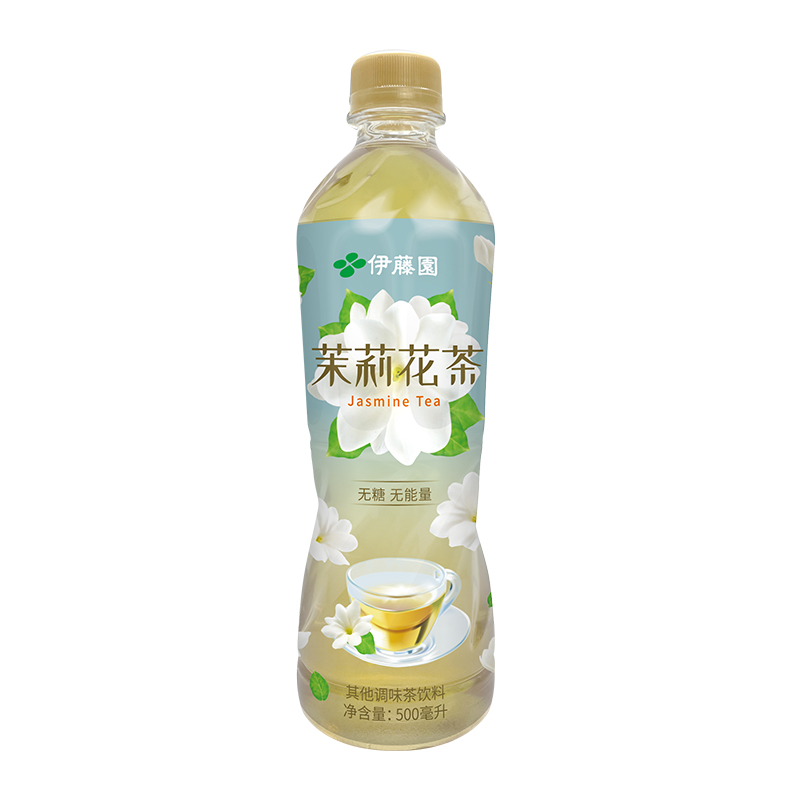 伊藤园茉莉花茶饮料500ml*15瓶清新茶香原叶萃取无糖0脂整箱装 - 图3