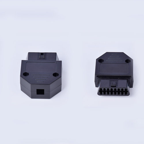 汽车obd插头检测接口通用延长线16针转接头蓝牙OBD2母头外壳 - 图2