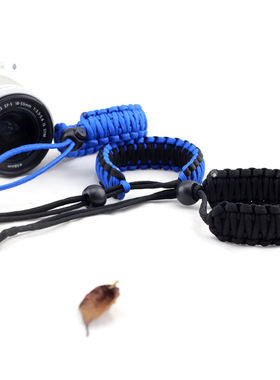 手工工艺品伞绳编织相机带减压防丢防滑单反相机肩带复相机失手绳