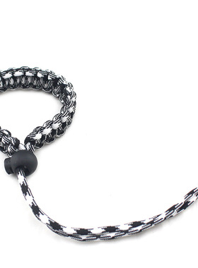 乐道户外旅行紧急求生相机摄像机相机失手绳 伞绳编织相机腕