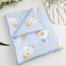 Crib pure cotton a type of double layer gauze newborn baby splicing bed bedding single piece 100 all-cotton custom-made