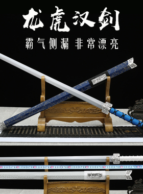 新疆包邮长款八面汉剑龙
