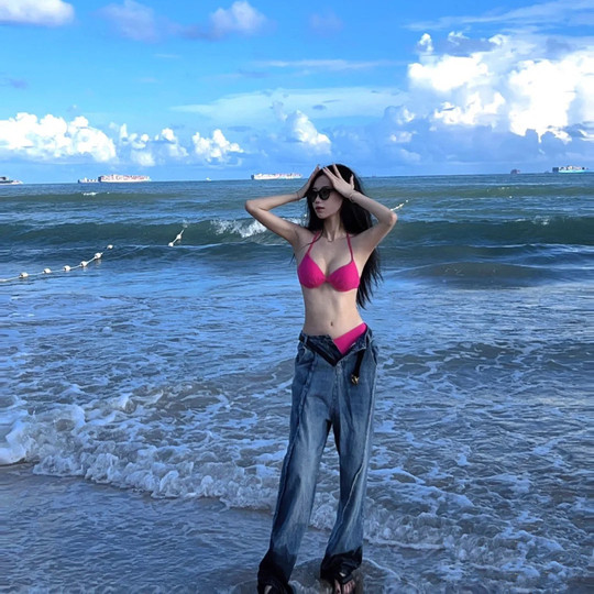 2025 European and American Pure Bikini Vacation