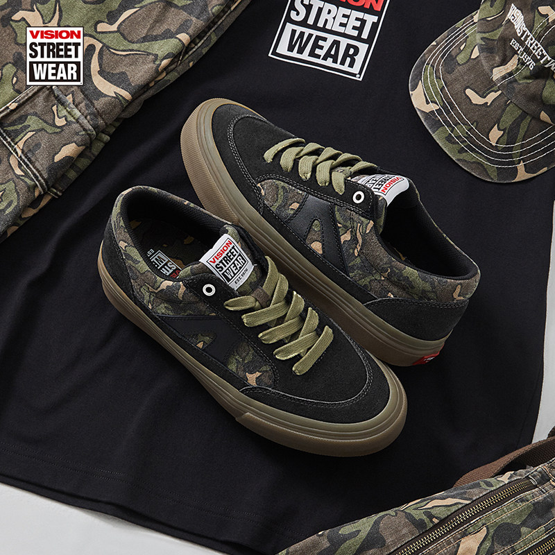 VISION官方  STICK丛林系列美式复古低帮反毛皮板鞋运动滑板鞋,淘宝优惠券,粉丝福利购,淘宝优惠卷