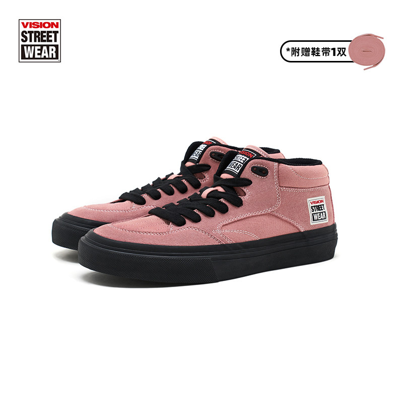 VISION官方  CONCAVE多色经典街头中帮复古翻毛皮滑板鞋男女,淘宝优惠券,粉丝福利购,淘宝优惠卷